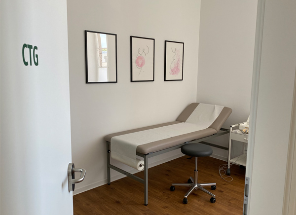 Behandlungszimmer CTG